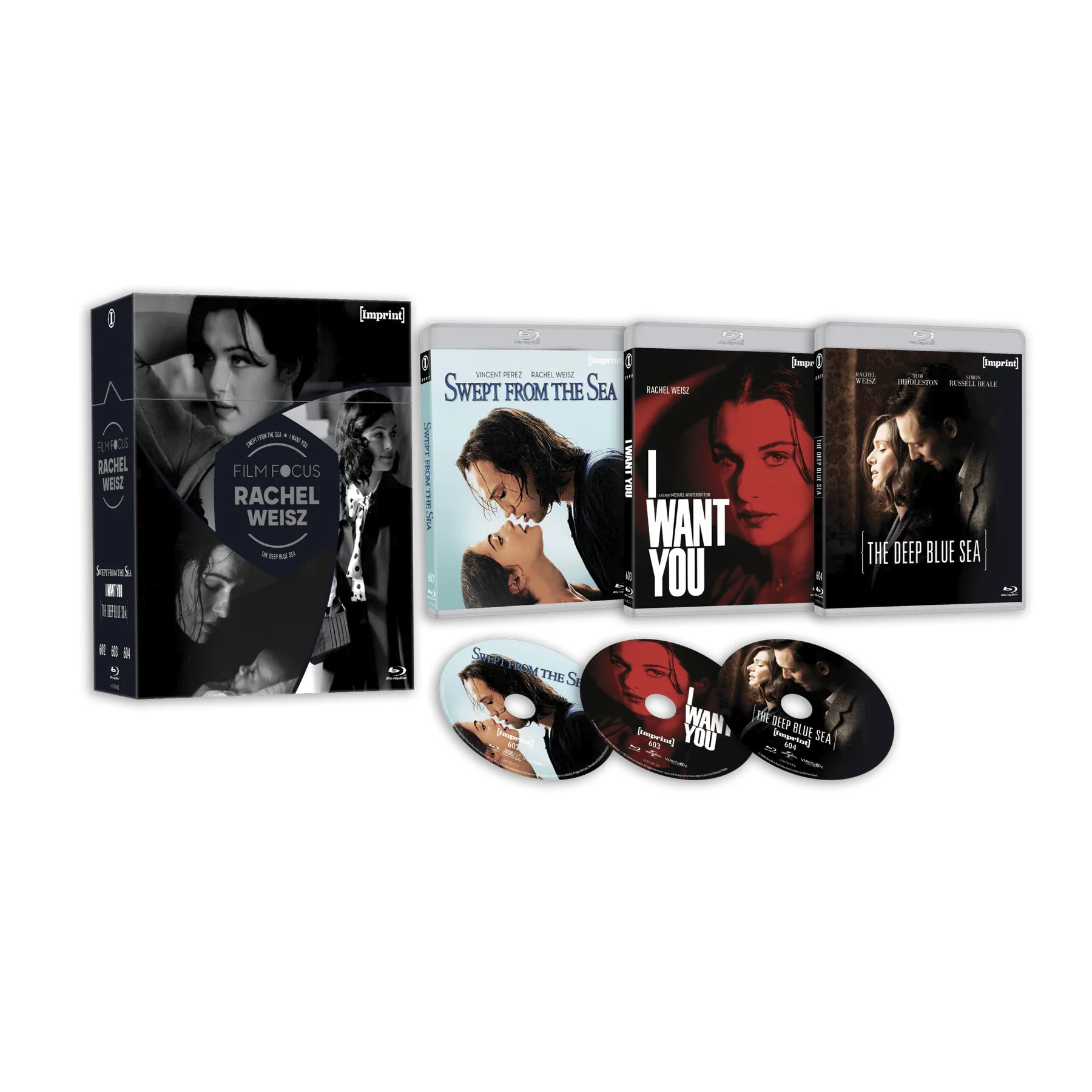 PRE-ORDER: Film Focus - Rachel Weisz (1997 - 2011) Limited Edition 3-Disc Blu-Ray Hardbox (Imprint Films) [REGION FREE]