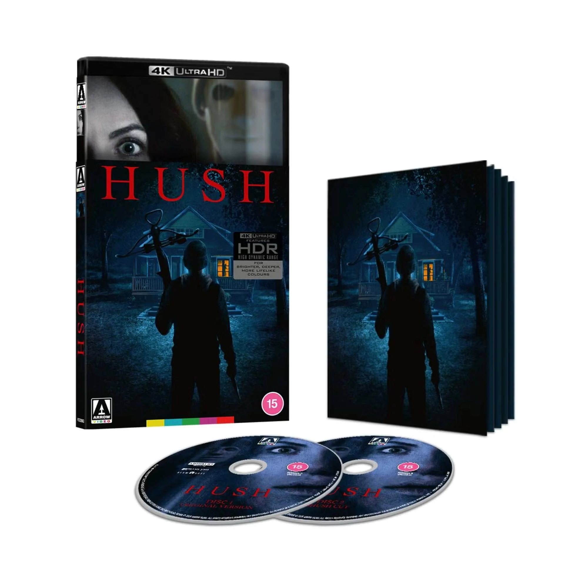 PRE-ORDER: Hush Limited Edition 4K UHD w/ Slipcover + Booklet (Arrow Films UK)