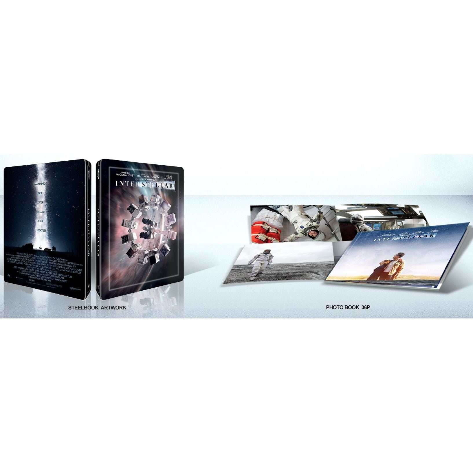 PRE-ORDER: Interstellar [A1 FULL SLIP] Steelbook 4K UHD + Blu-Ray (WeET Collection Exclusive No. 31) - Image 4