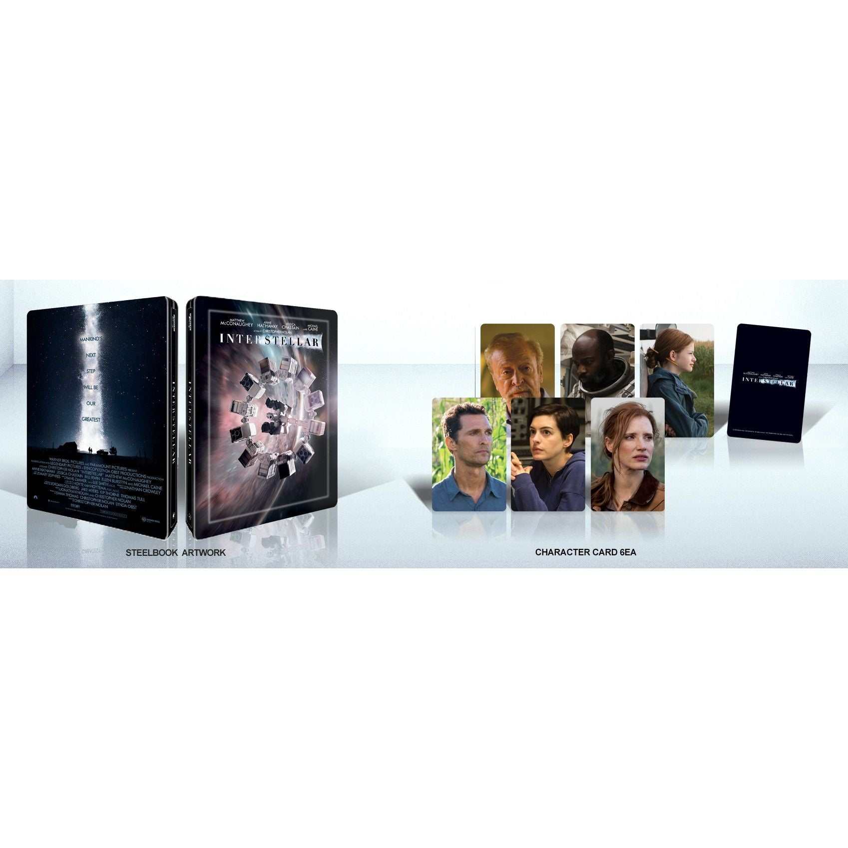 PRE-ORDER: Interstellar [C QUARTERSLIP] Steelbook 4K UHD + Blu-Ray (WeET Collection Exclusive No. 31) - Image 4