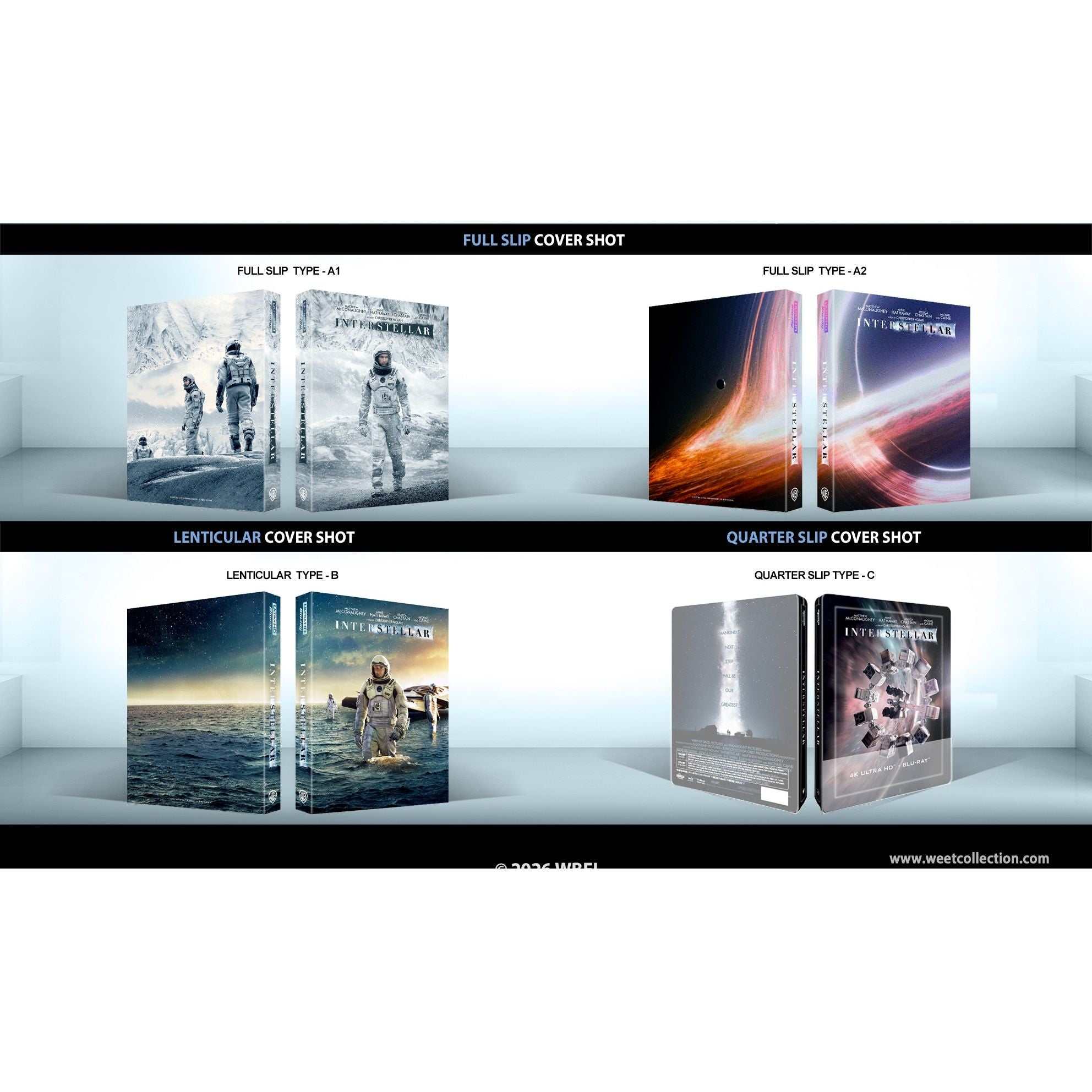 PRE-ORDER: Interstellar [ONE-CLICK] Steelbook 4K UHD + Blu-Ray (WeET Collection Exclusive No. 31) - Image 4