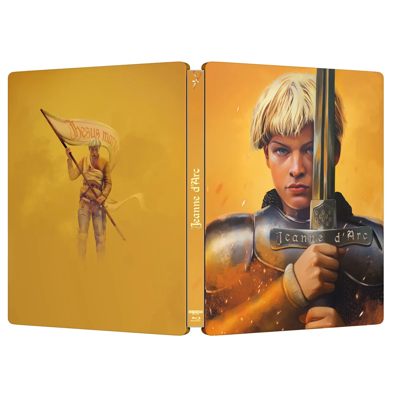 PRE-ORDER: Joan Of Arc - The Messenger Limited Edition Steelbook (Studio Canal UK) 4K UHD + Blu-Ray [REGION FREE/REGION B] - Image 2