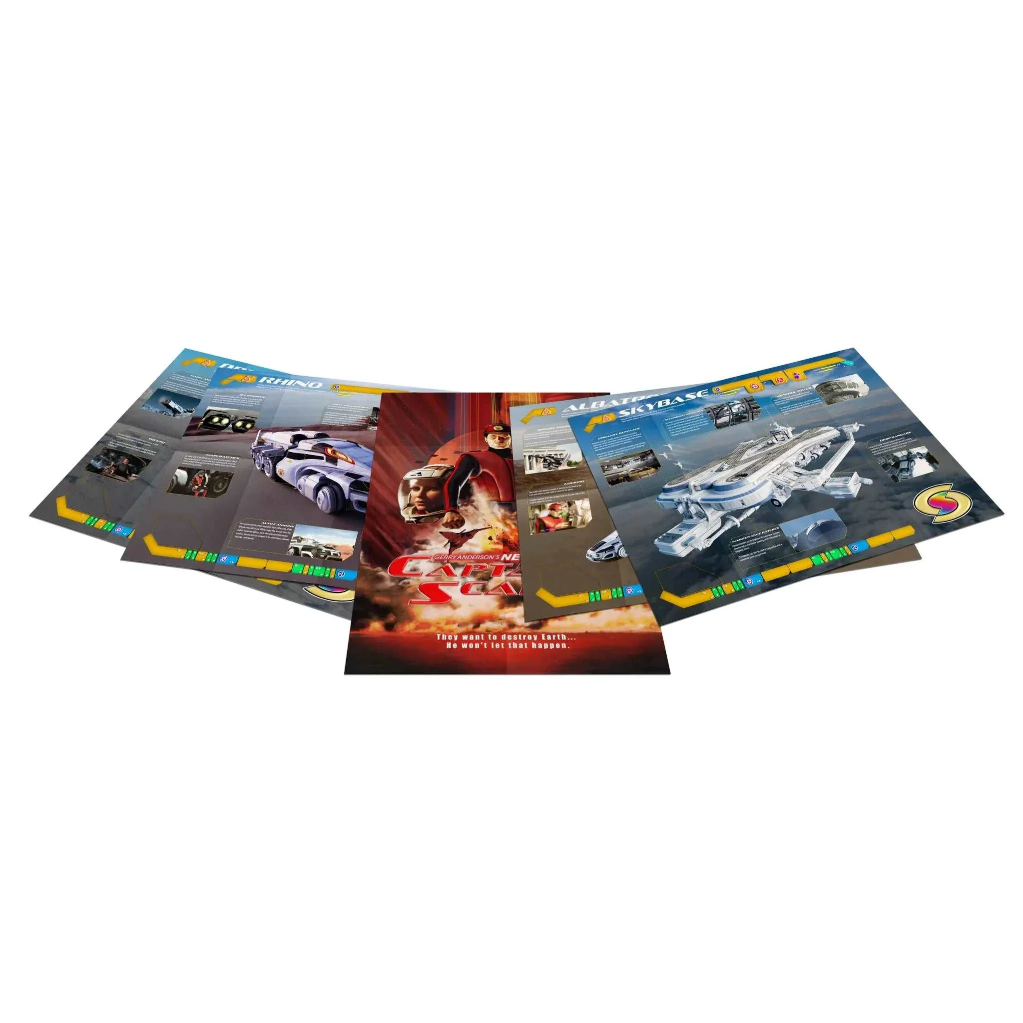 PRE-ORDER: New Captain Scarlet Series 1 to 2 Complete Collection Limited Collectors Edition Blu-Ray (Gerry Anderson UK) [REGION FREE] - Image 4