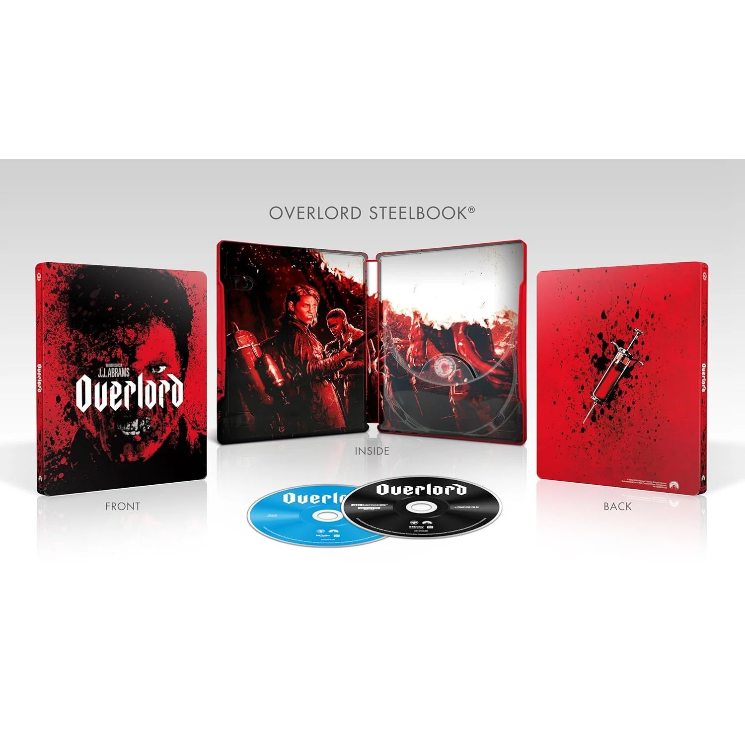 PRE-ORDER: Overlord 4K UHD + Blu-Ray (Limited Edition Steelbook) [Paramount US] - Image 2
