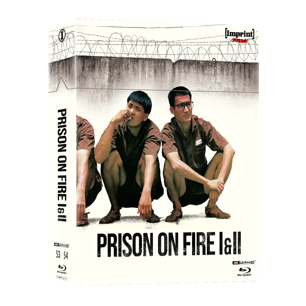 PRE-ORDER: Prison On Fire (1987) / Prison On Fire II (1991) Limited Edition 4K UHD & Blu-Ray Steelbook + Hardback Booklet in Hardbox (Imprint Asia) [REGION FREE] - Image 2