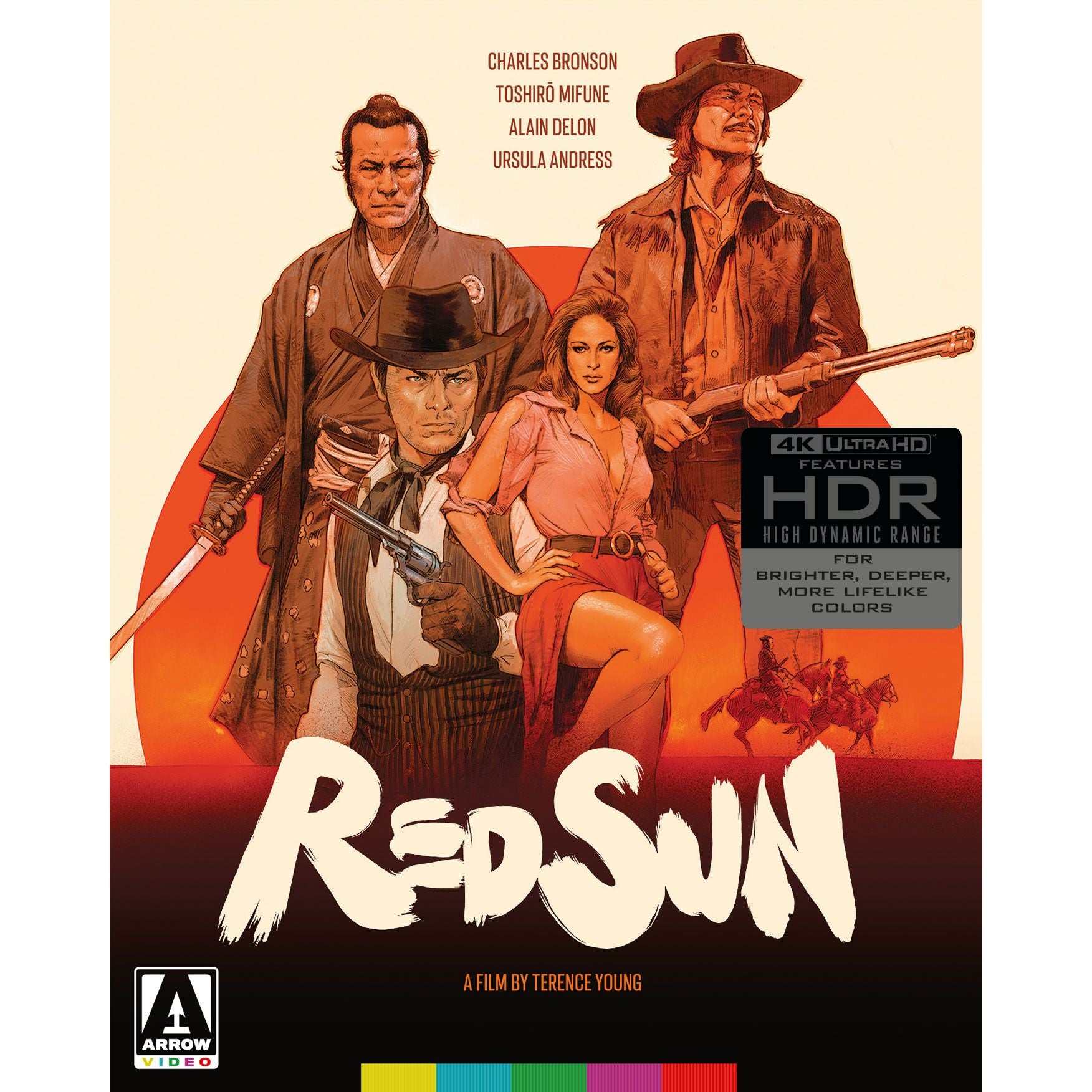 PRE-ORDER: Red Sun Limited Edition 4K UHD w/ Slipcover + Booklet (Arrow Video US) - Image 2