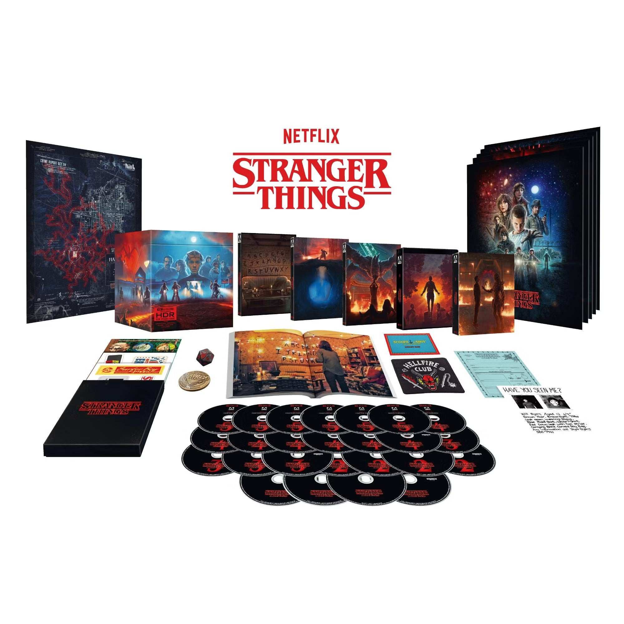 PRE-ORDER: Stranger Things: The Complete Series [4K UHD Deluxe Edition] (Arrow Video US)