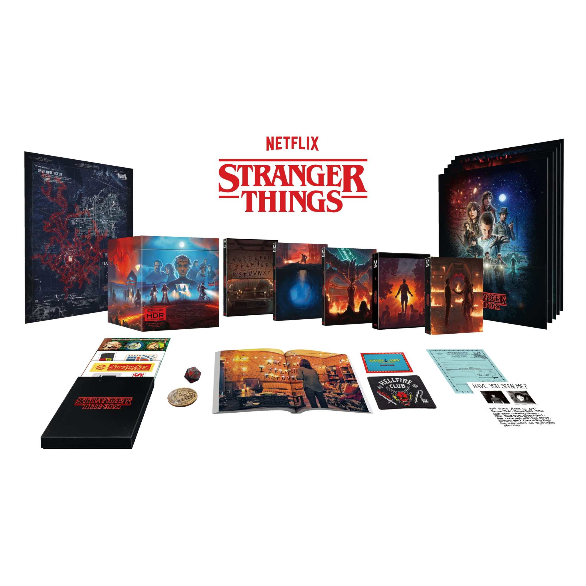 PRE-ORDER: Stranger Things: The Complete Series [4K UHD Deluxe Edition] (Arrow Video US) - Image 2