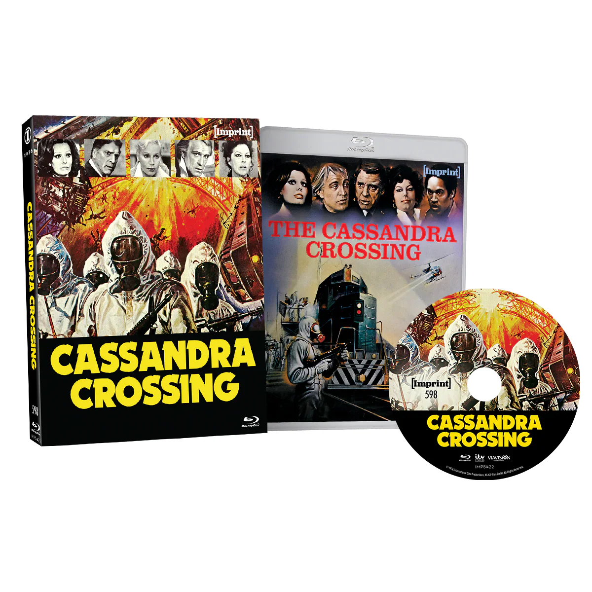 PRE-ORDER: The Cassandra Crossing (1976) Limited Edition Blu-Ray w/ Slipcover (Imprint Films) [REGION FREE]