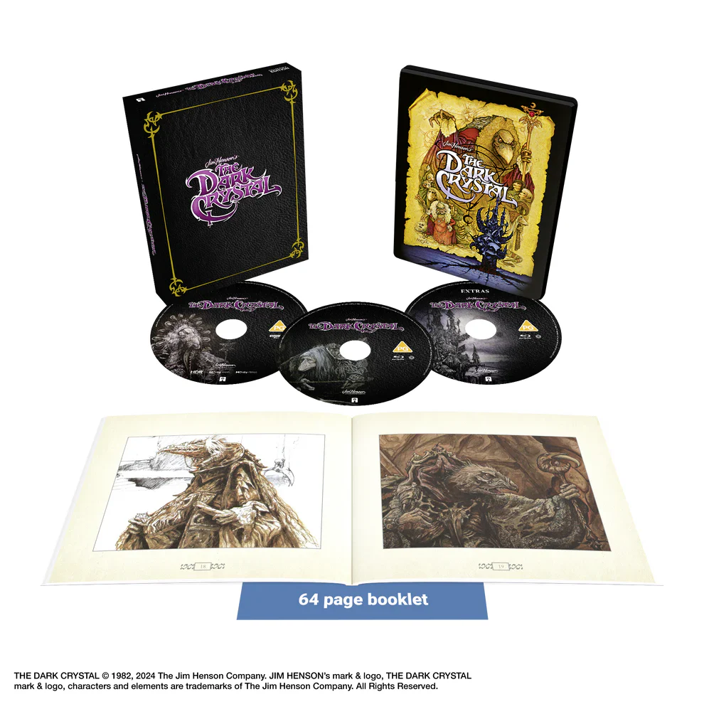 PRE-ORDER: The Dark Crystal Limited Collectors Edition 4K UHD + Blu-Ray Steelbook + Slipcase (All The Anime UK) [REGION FREE/REGION B]