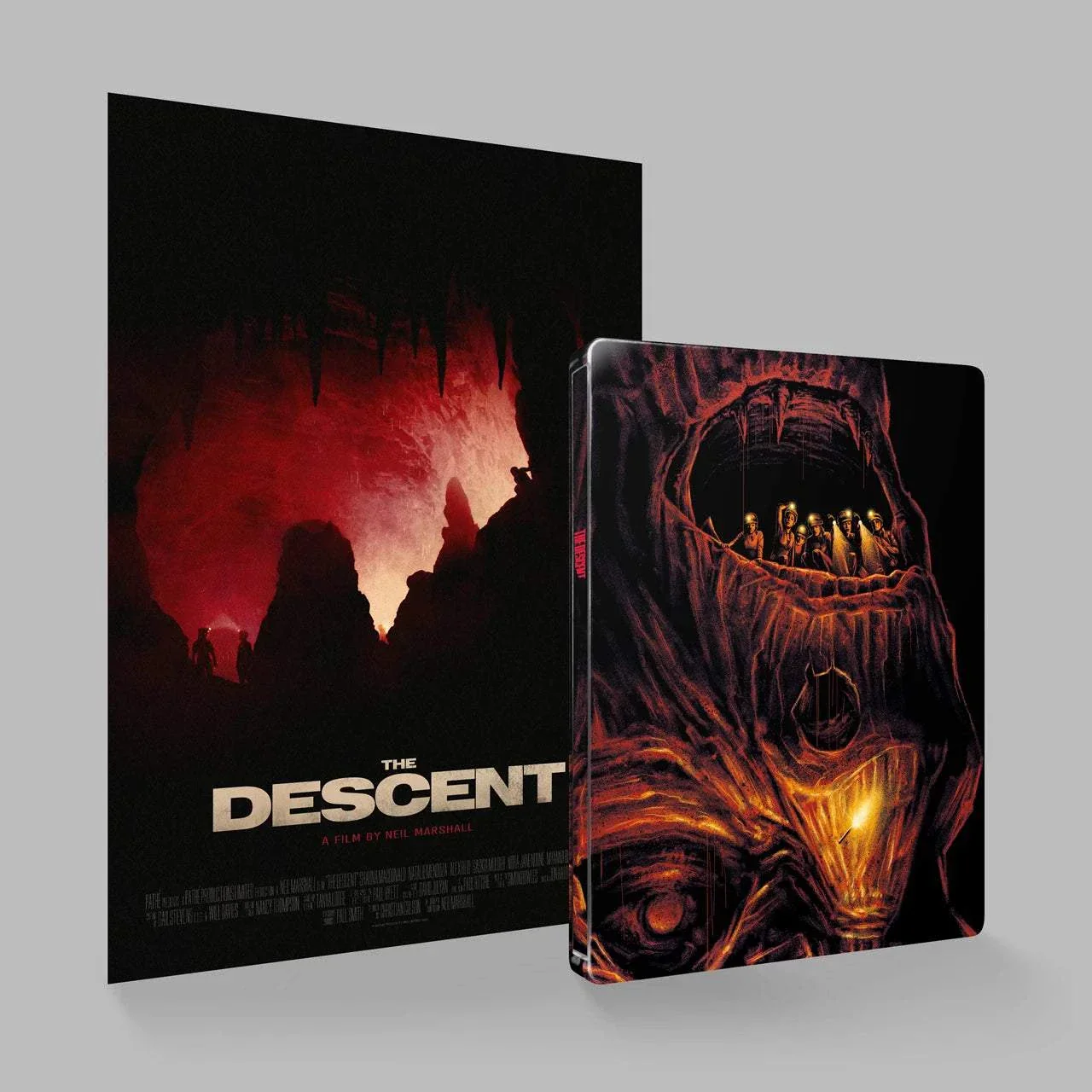 PRE-ORDER: The Descent Limited Edition Steelbook (Studio Canal UK) 4K UHD + Blu-Ray [REGION FREE/REGION B]
