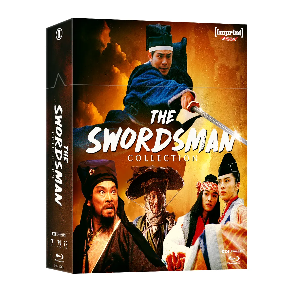 PRE-ORDER: The Swordsman Collection (1990 - 1993) Limited Edition 4K UHD & Blu-Ray Steelbook + Hardback Booklet in Hardbox (Imprint Asia) [REGION FREE] - Image 2