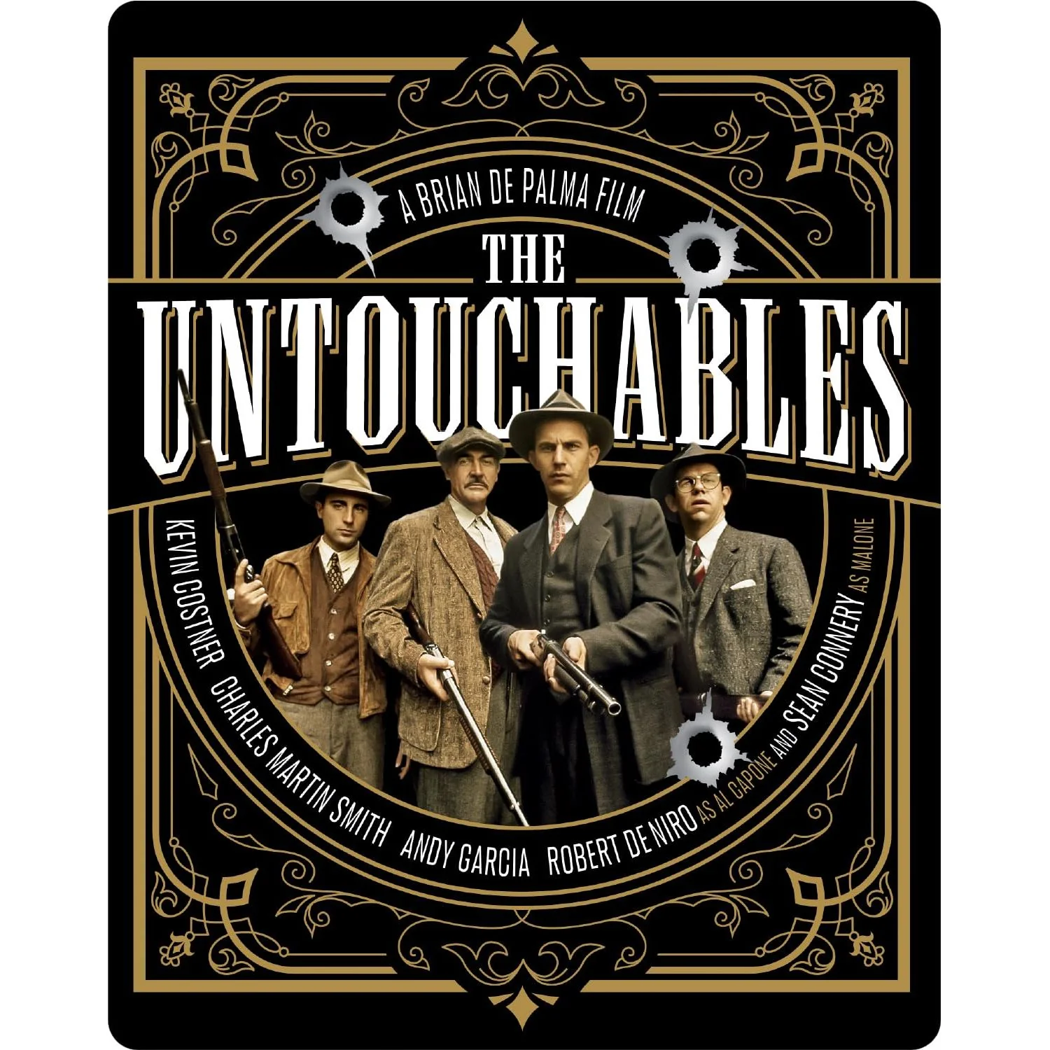 PRE-ORDER: The Untouchables (Limited Edition Steelbook) 4K UHD + Digital [Paramount US] - Image 3