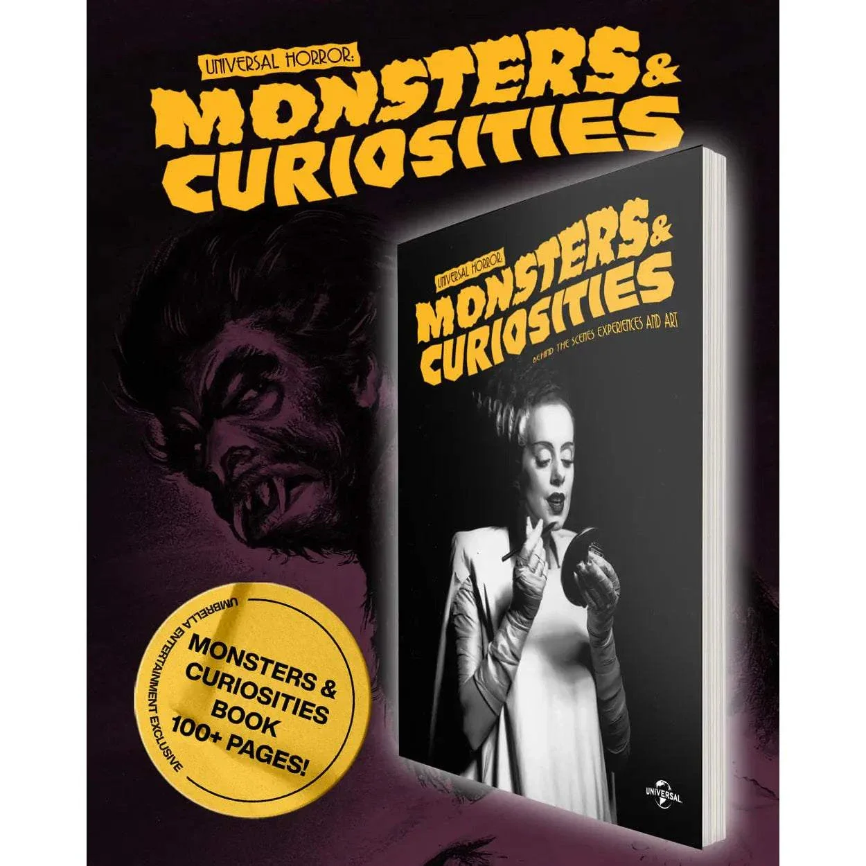 PRE-ORDER: Universal Horror: Monsters And Curiosities (1923 - 1960) Blu-Ray Collector's Edition w/ Rigid Case + Booklet (Umbrella Entertainment) [REGION FREE] - Image 5