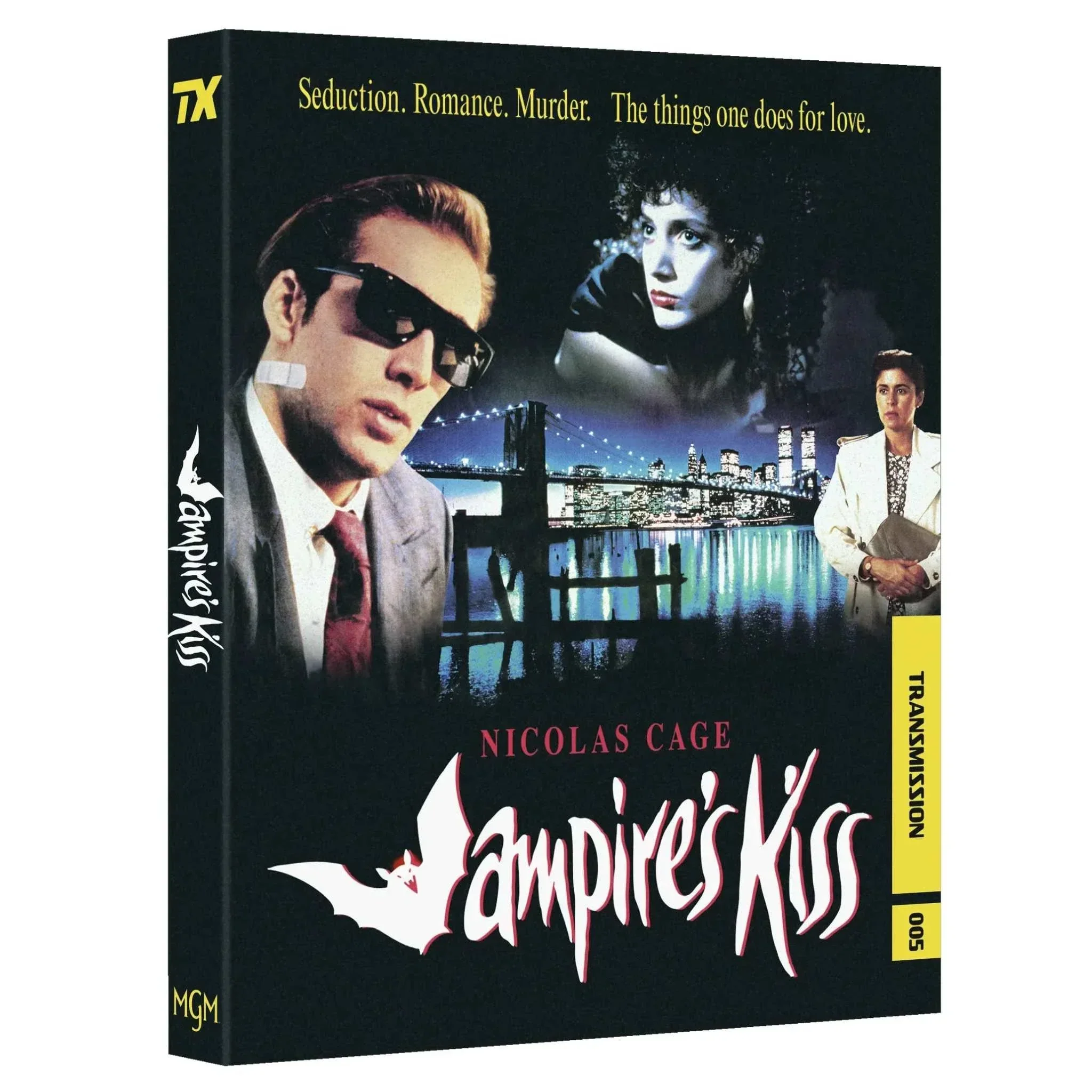 PRE-ORDER: Vampire's Kiss Limited Edition 4K UHD + Blu-Ray w/ Rigid Box (Transmission/Radiance Films UK) [REGION FREE/REGION B] - Image 3