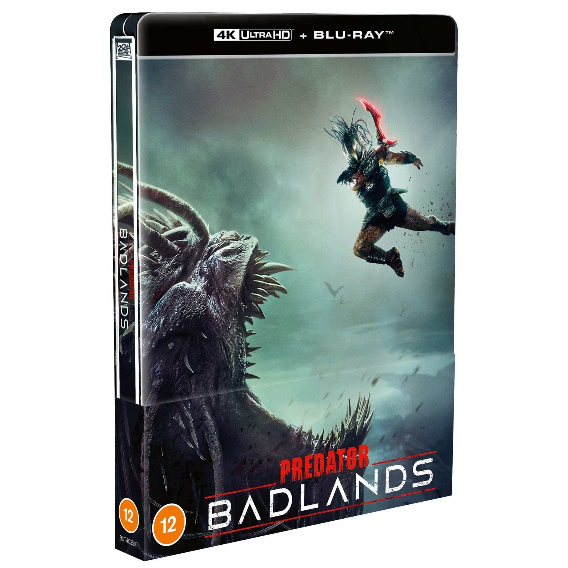 Predator: Badlands 4K UHD + Blu-Ray (UK Steelbook) [REGION FREE]