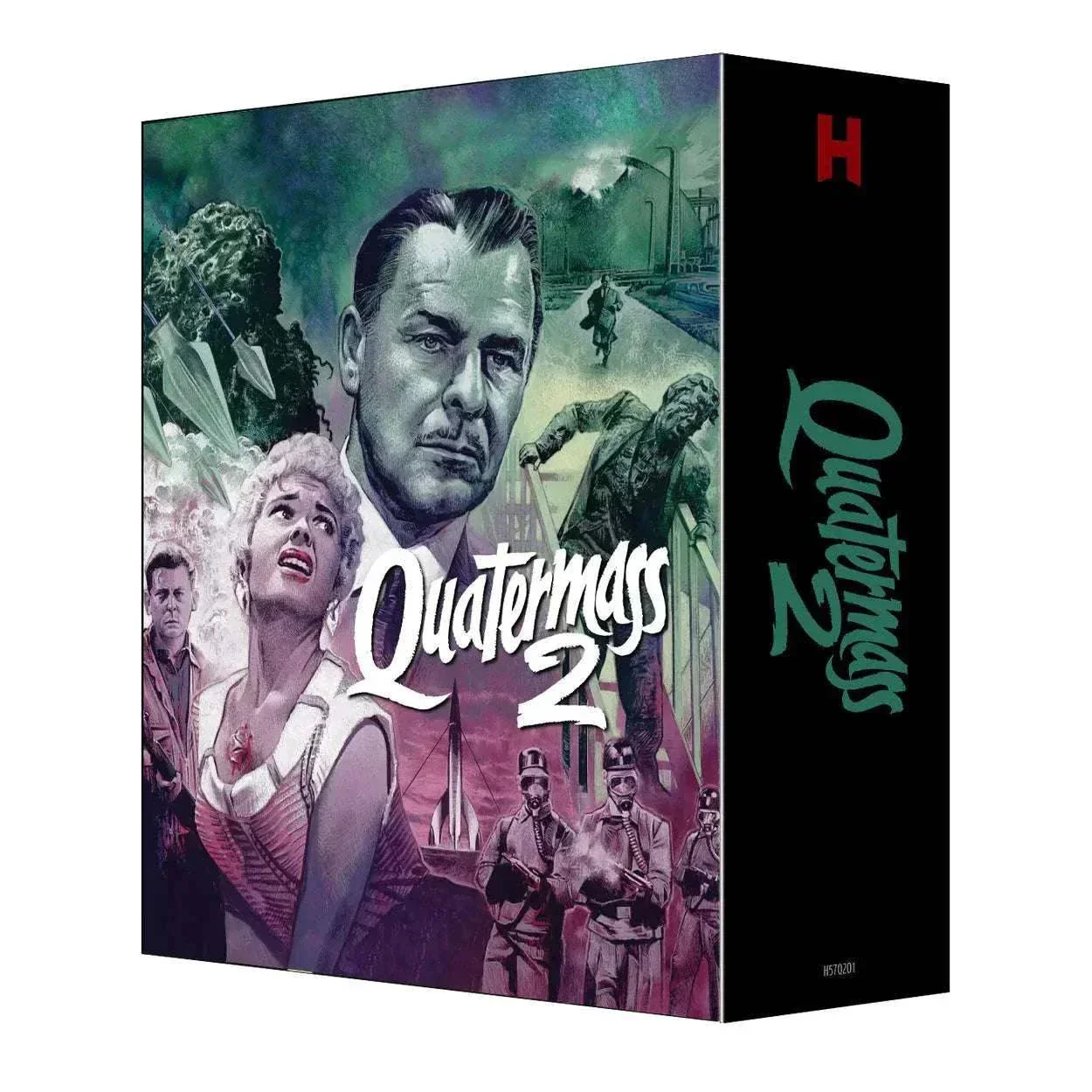 Quatermass 2 Limited Collectors Edition 4K Ultra HD + Blu-Ray w/ Slipcase (Hammer Films) [REGION FREE/REGION B] - Image 3