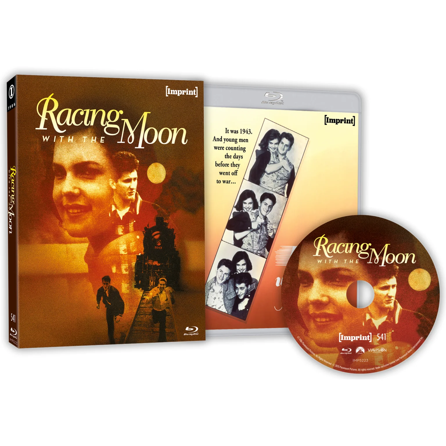 Racing With The Moon (1984) Blu-ray w/ Limited Edition Slipcover (Imprint Films) [REGION FREE]