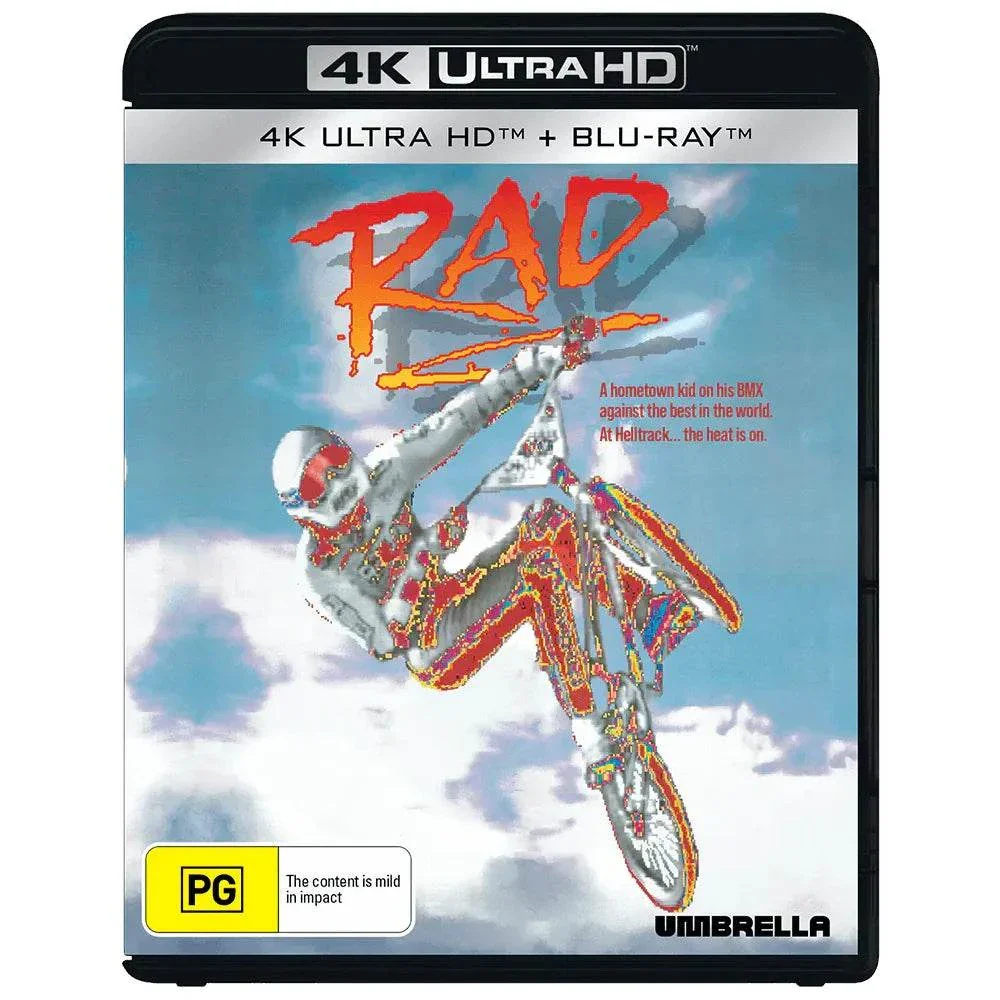 Rad (1986) 4K & Blu-Ray w/ Slipcover (Umbrella Entertainment) [REGION FREE] - Image 4