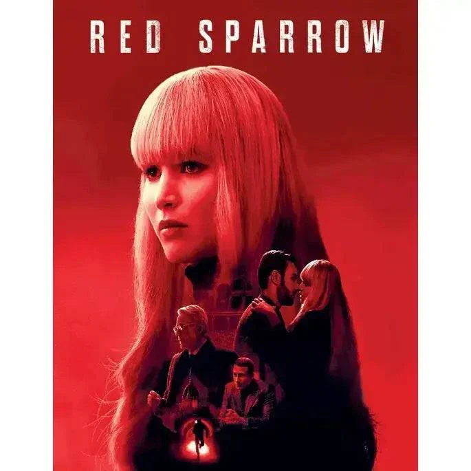 Red Sparrow - Lenticular Full Slip Steelbook Blu-Ray- CineMuseum Art (CMA #02) (REGION FREE) - Image 3