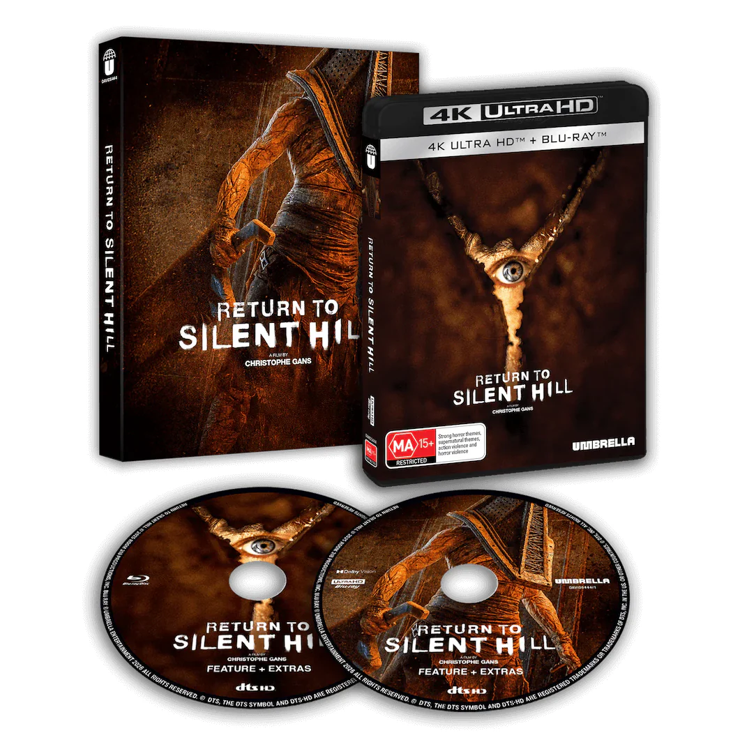 Return To Silent Hill (2026) 4K & Blu-Ray w/ Slipcover (Umbrella Entertainment) [REGION FREE]