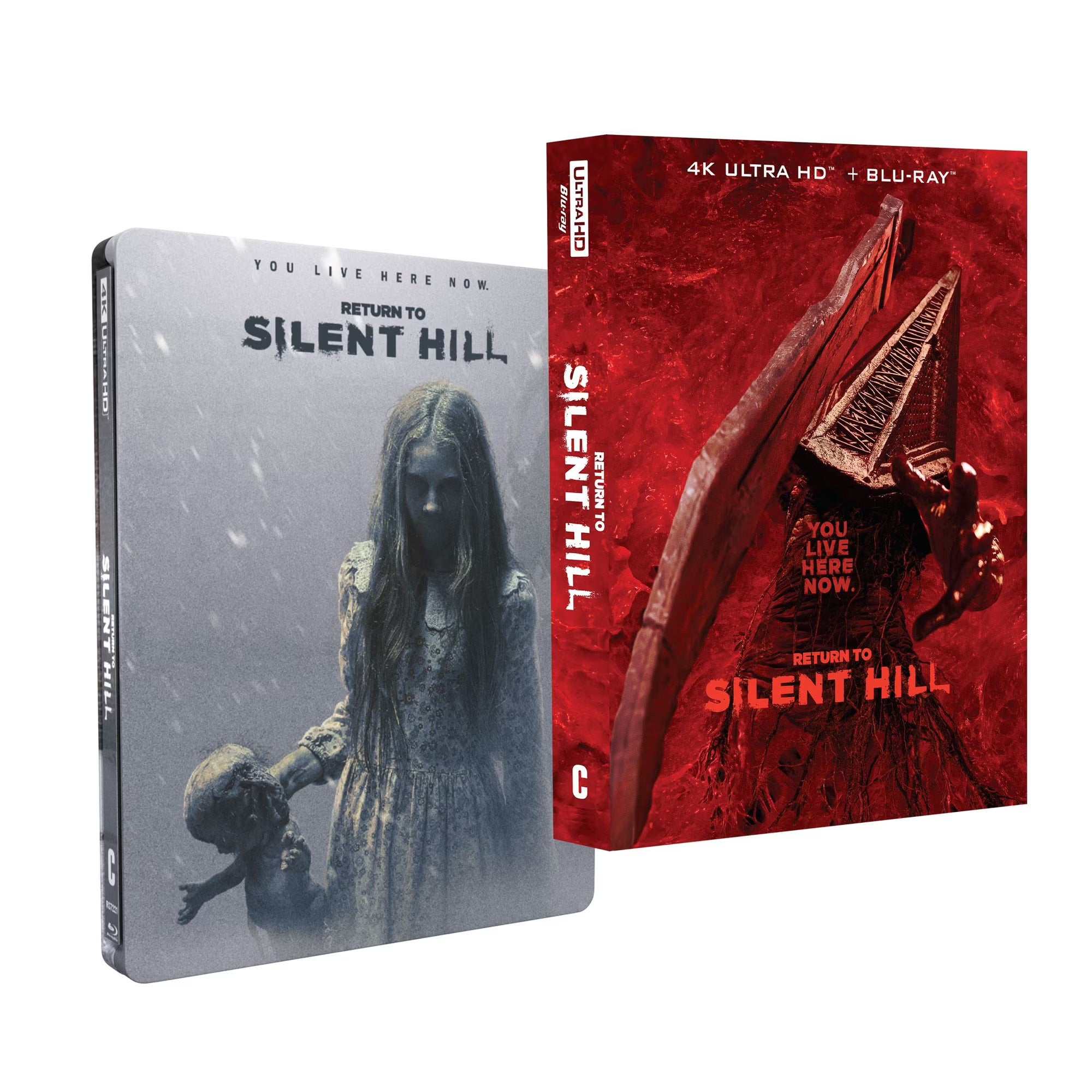 Return to Silent Hill [STEELBOOK] 4K UHD + Blu-Ray Collector's Edition w/ Slipcover (Cineverse)