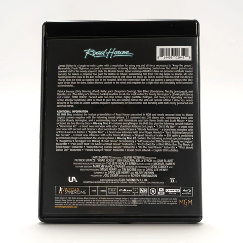 Road House 4K UHD + Blu-Ray w/ Limited Edition Slipcase + Slipcover (Vinegar Syndrome Ultra (VSU)) - Image 7