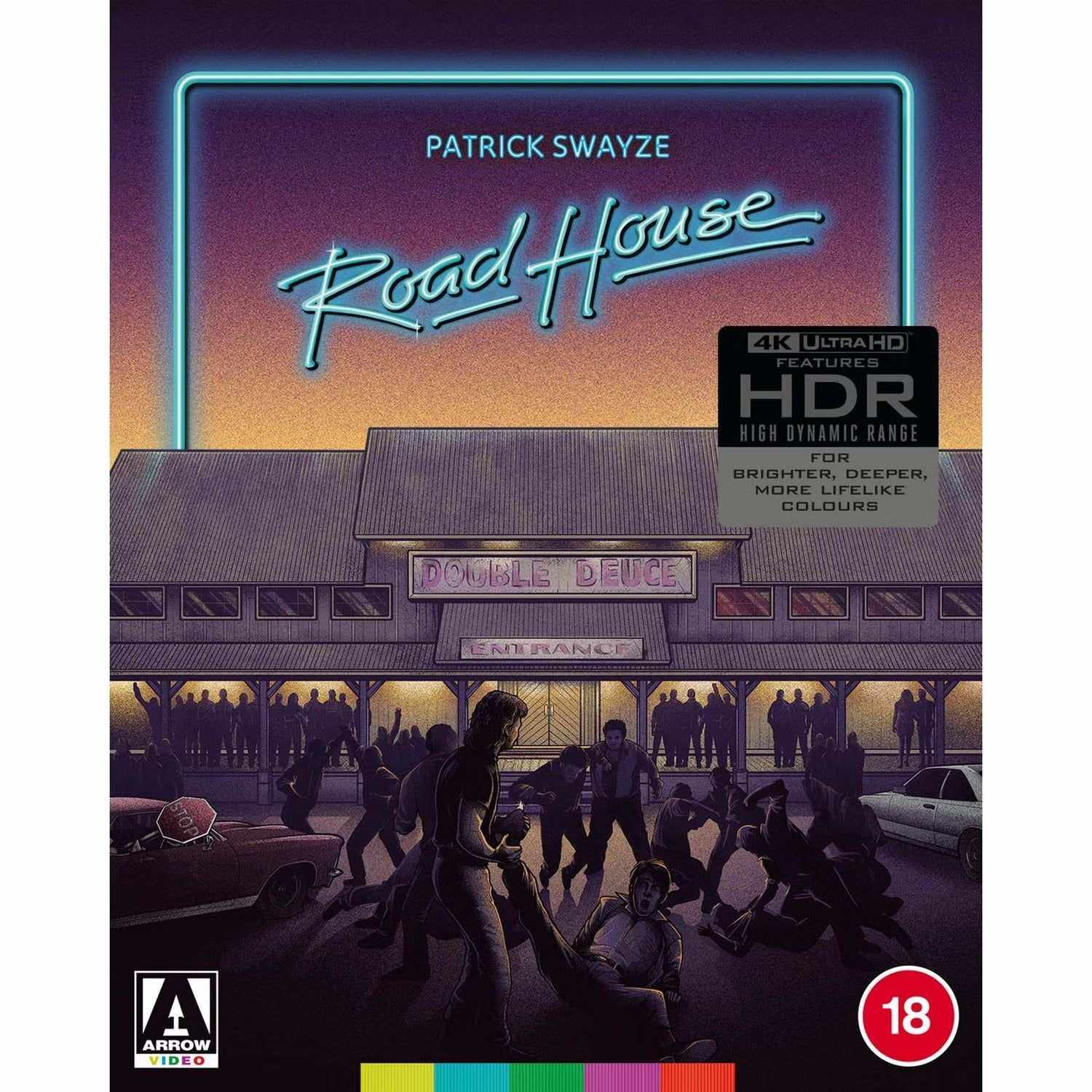 Road House Limited Edition 4K UHD + Blu-Ray w/ Slipcover + Extras (Arrow Films UK) [REGION FREE/REGION B] - Image 2