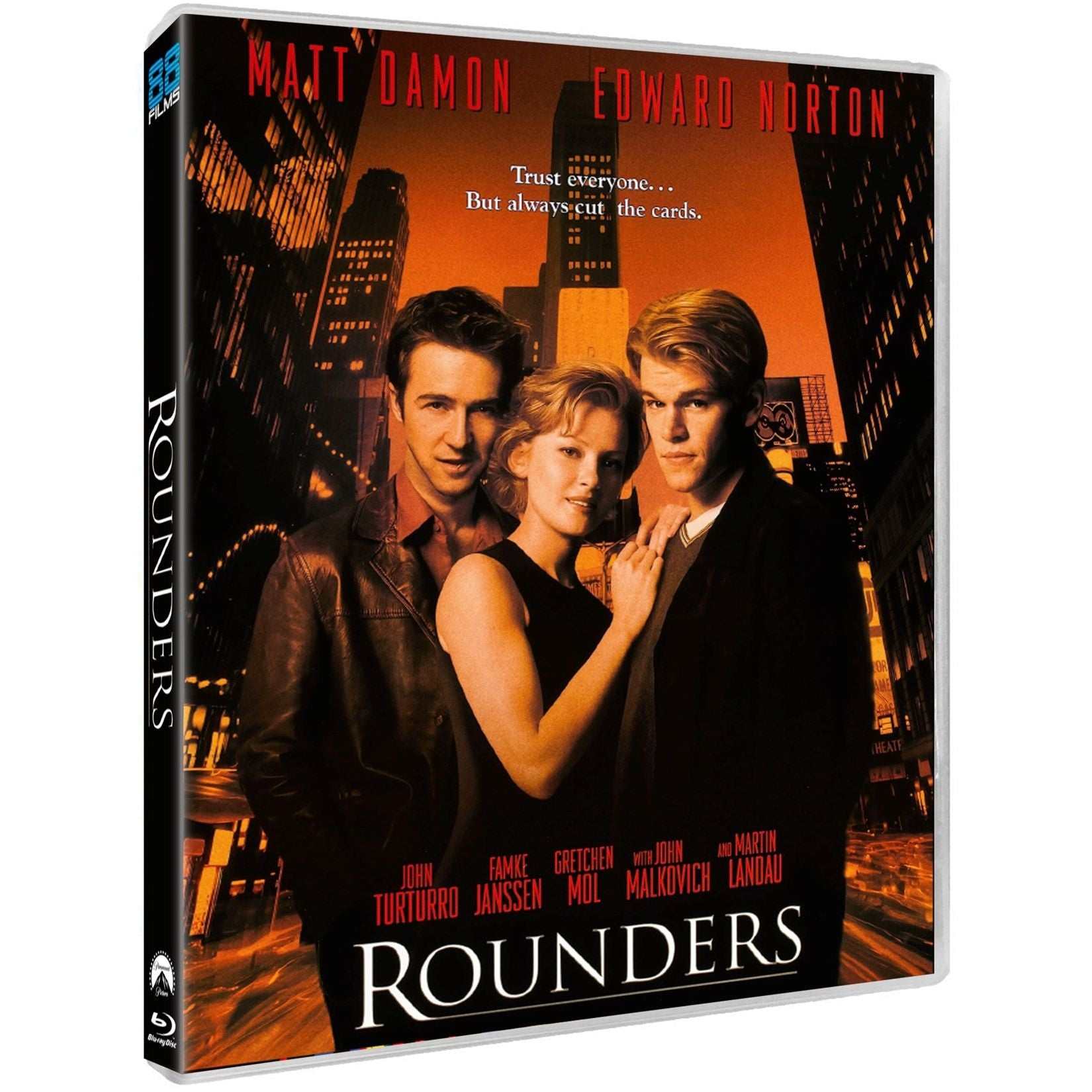 Rounders Limited Edition Blu-Ray w/ Rigid Slipcase (88 Films UK) [REGION B] - Image 2