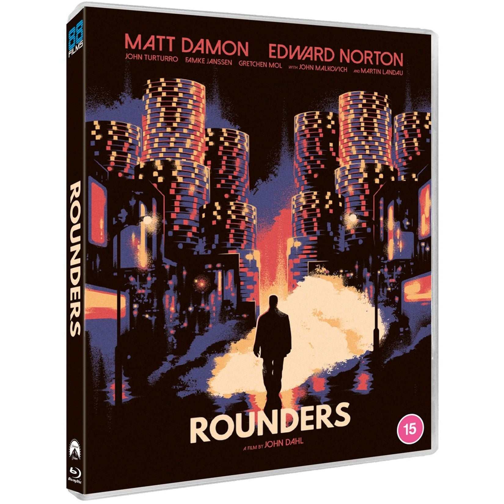 Rounders Limited Edition Blu-Ray w/ Rigid Slipcase (88 Films UK) [REGION B] - Image 3