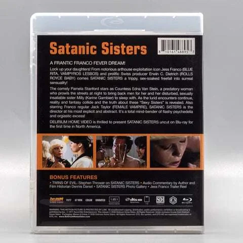 Satanic Sisters Blu-Ray w/ Limited Edition Slipcover (Delirium Home Video) - Image 4