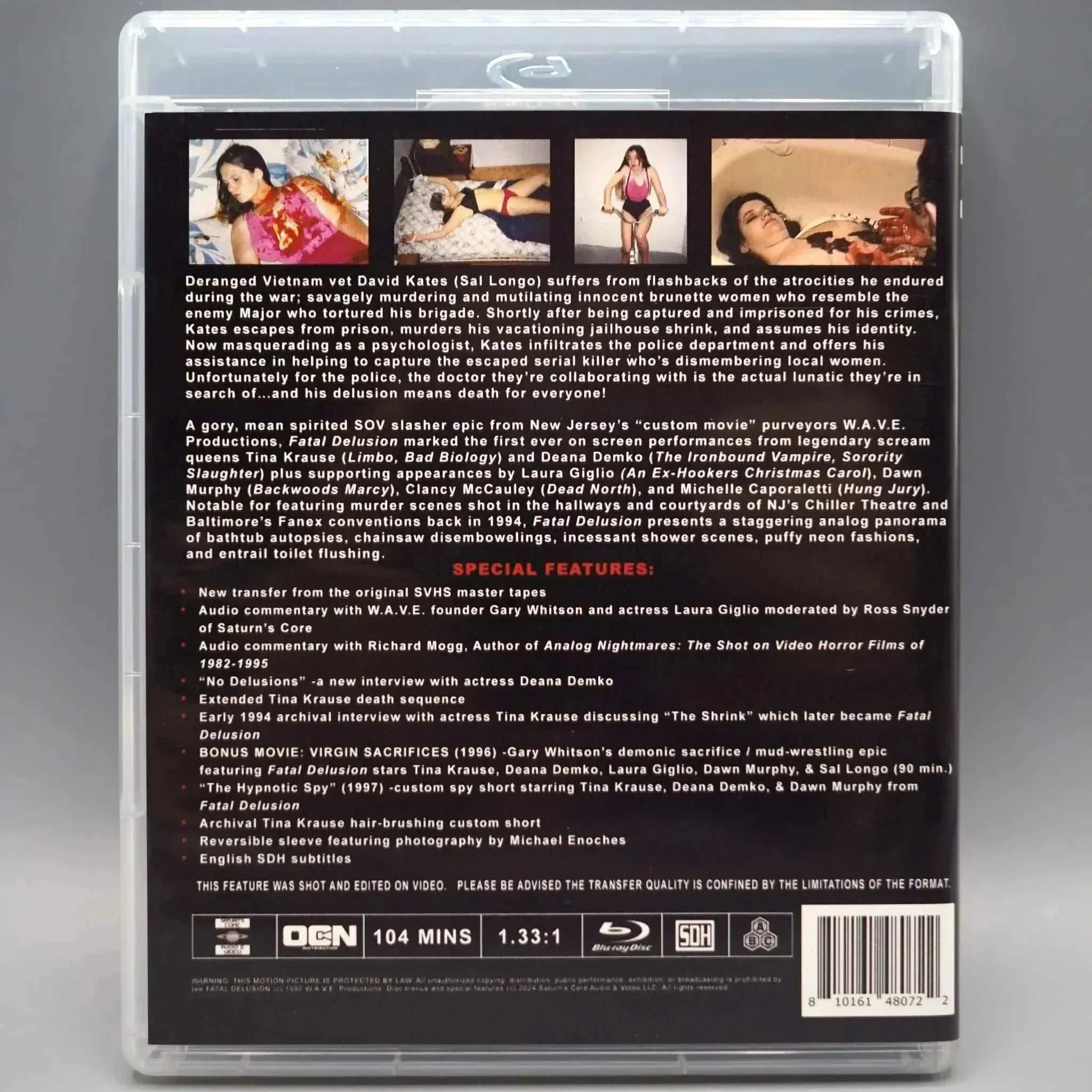 Saturn's Core: Fatal Delusion Blu-Ray w/ Slipcover - Image 4
