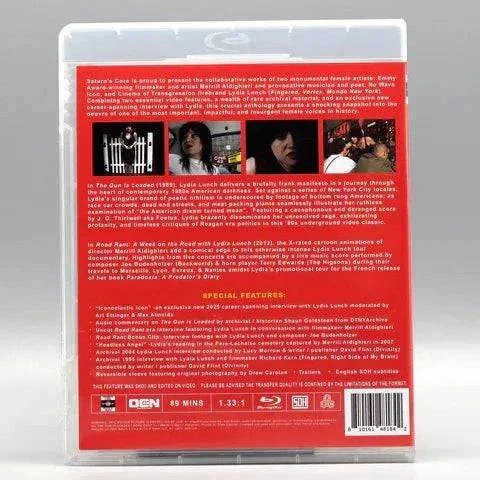 Saturn's Core - Lydia Lunch: The Gun is Loaded / Road Rant Blu-Ray w/ Slipcover - Image 4