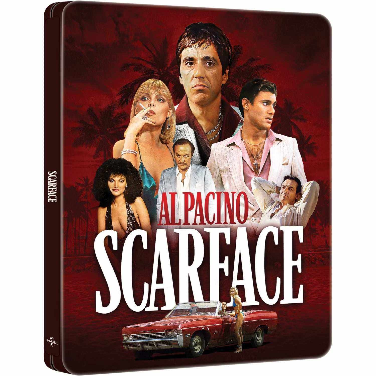Scarface (1983) Limited Edition (UK) Steelbook 4K Ultra HD + Blu-Ray [REGION FREE]