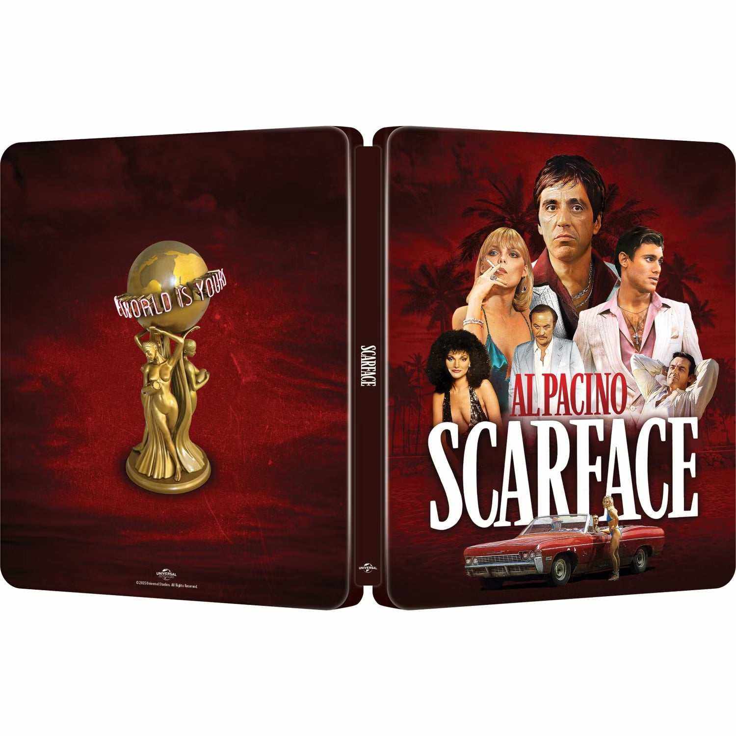 Scarface (1983) Limited Edition (UK) Steelbook 4K Ultra HD + Blu-Ray [REGION FREE] - Image 3