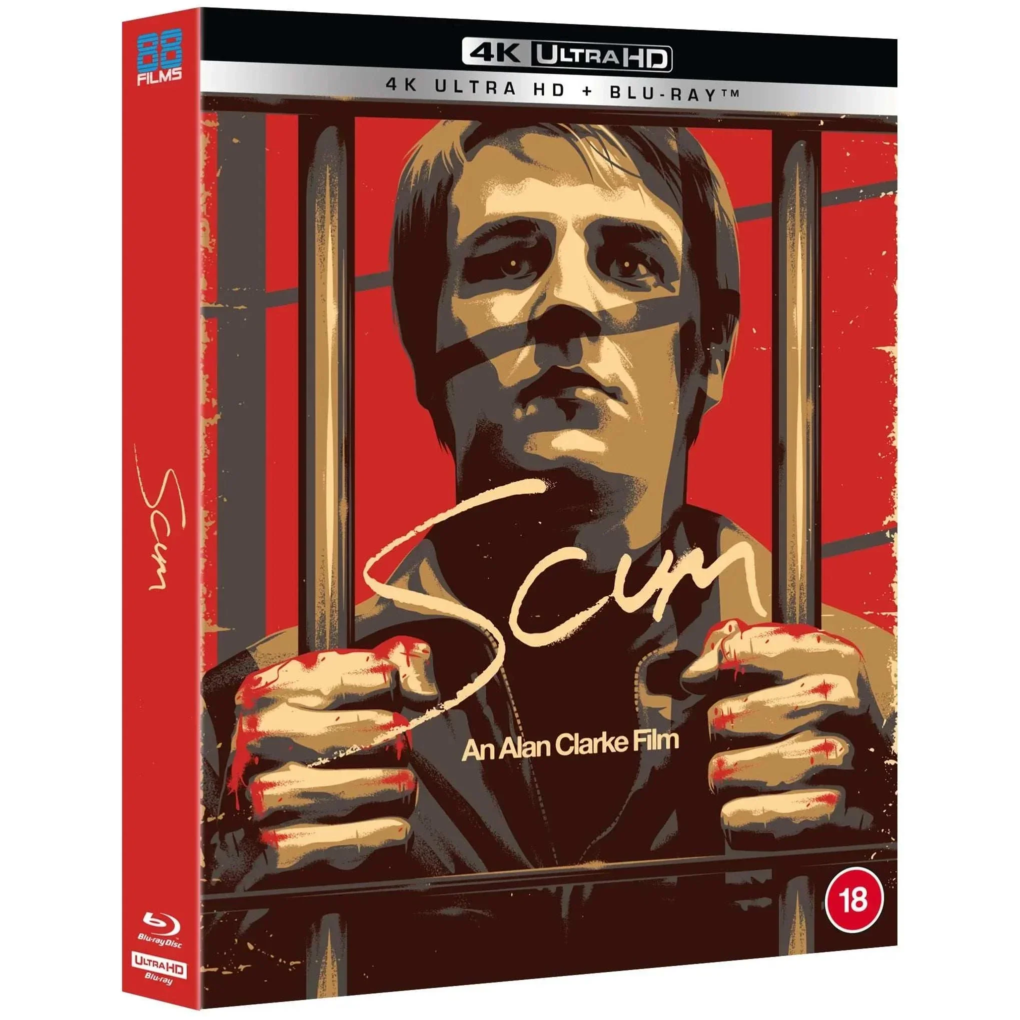 Scum 4K UHD + Blu-Ray w/ Slipcover (REGION FREE/REGION B)