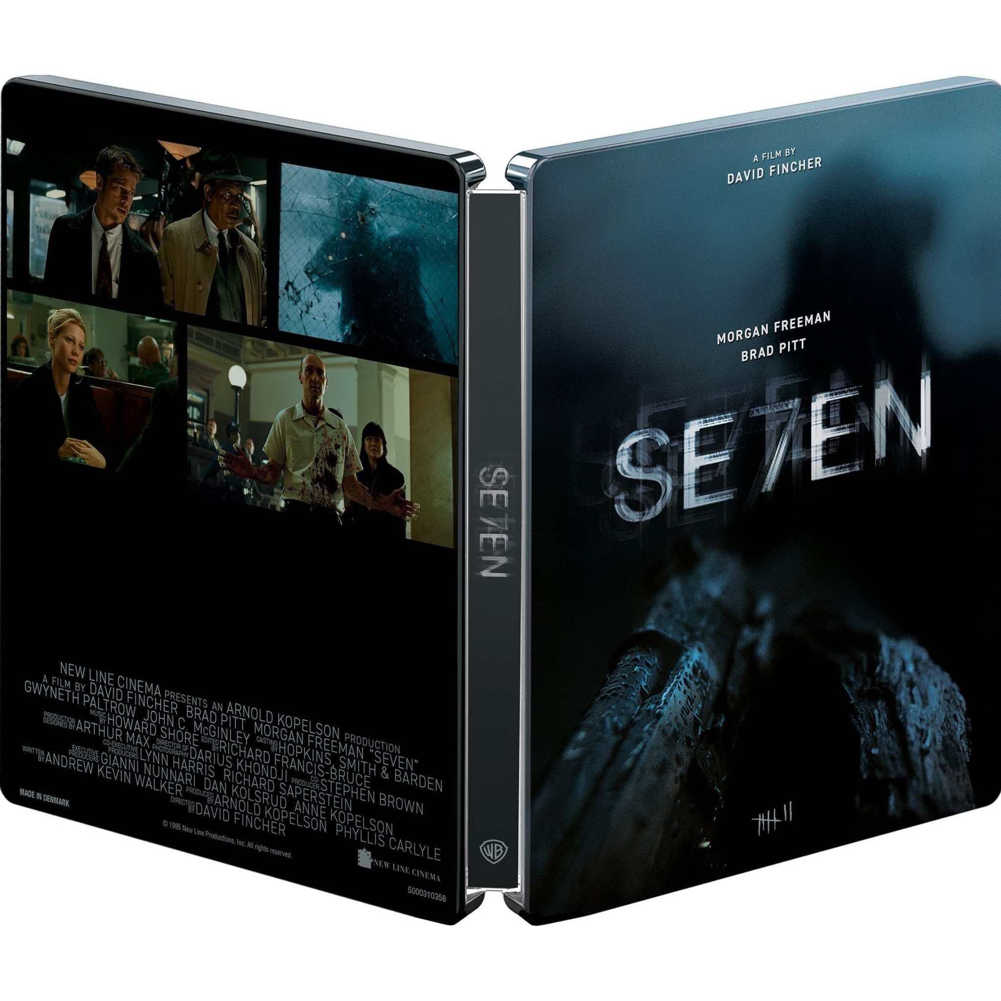 Se7en (aka Seven) Limited (UK) Steelbook 4K UHD + Blu-Ray (REGION FREE) - Image 2