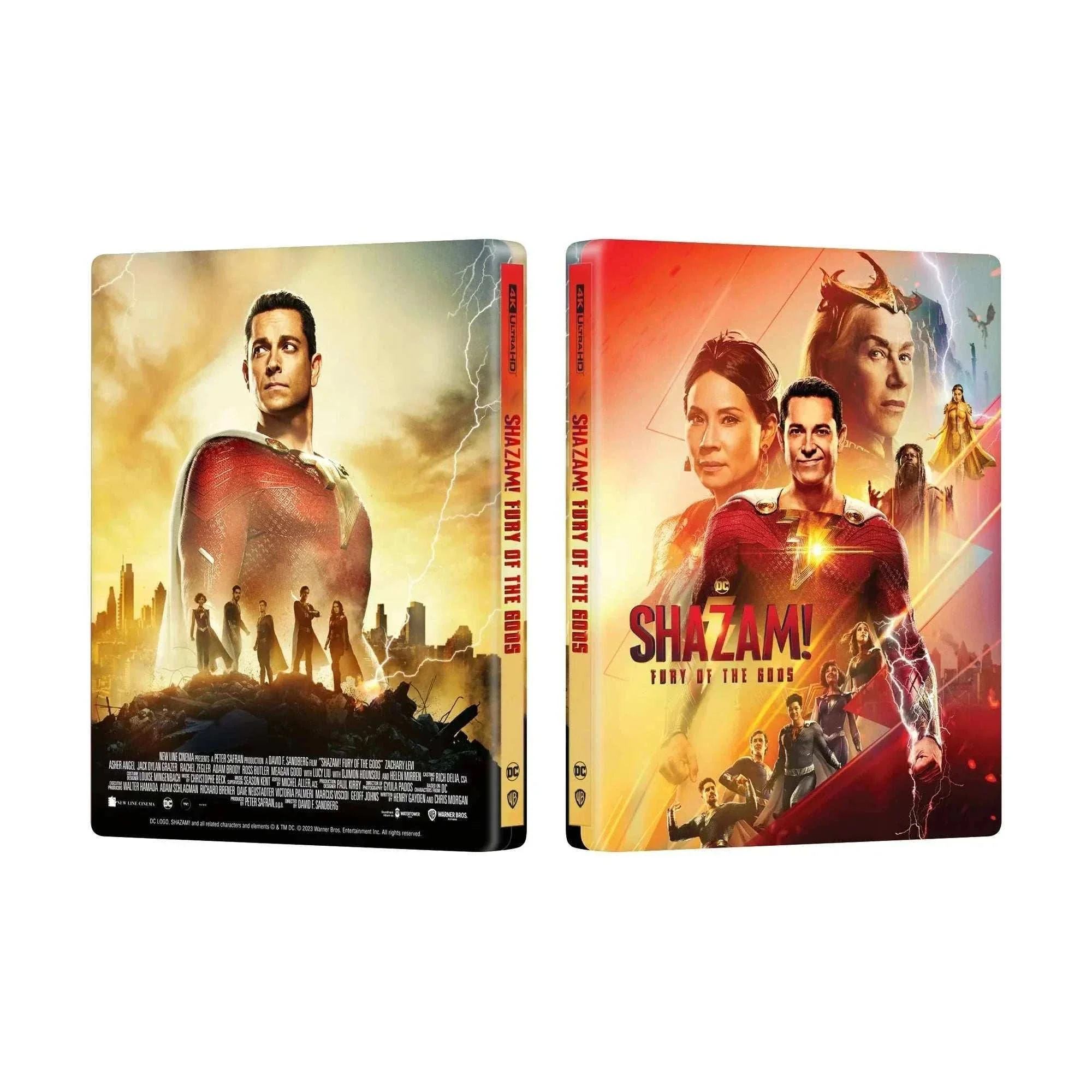 Shazam! Fury of Gods 4K UHD + Blu-Ray Steelbook - Full Slip (ME #58) - Image 4