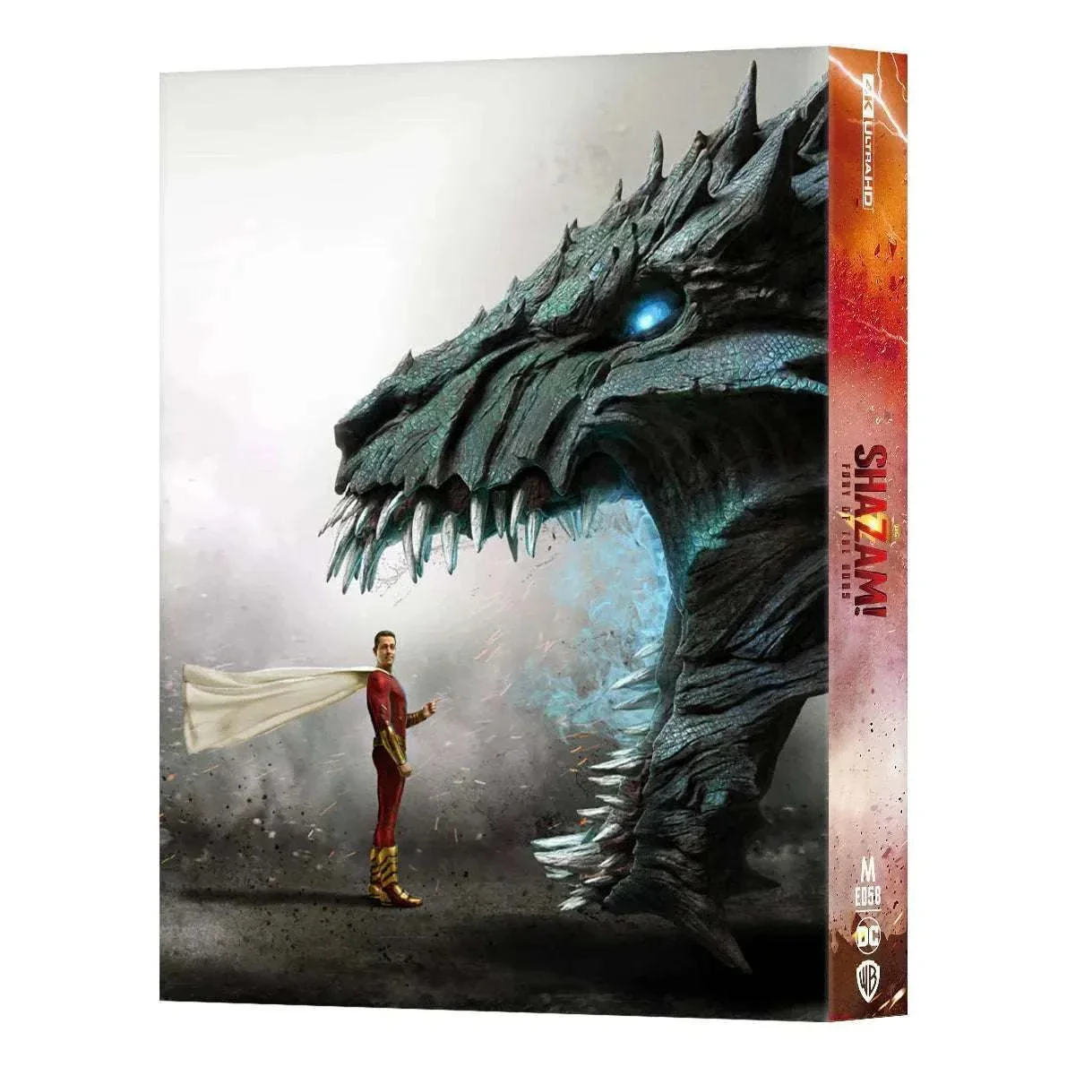Shazam! Fury of Gods 4K UHD + Blu-Ray Steelbook - Single Lenticular Full Slip (ME #58) - Image 2