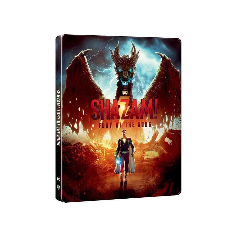 Shazam! Fury of the Gods 4K UHD + Blu-Ray Steelbook w/ Limited Edition Full Slip (H&CO.) - Image 4