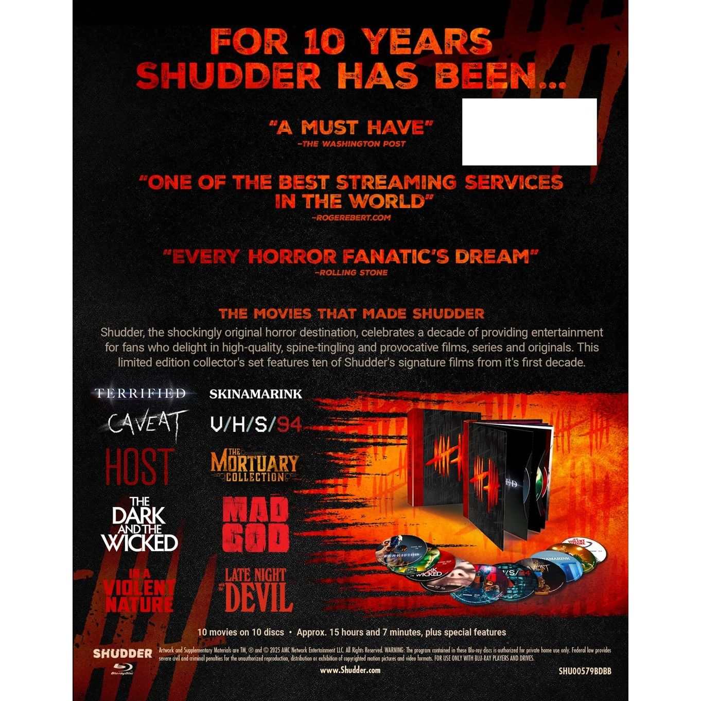 Shudder: A Decade of Fearless Horror (10th Anniversary Collector's Edition) Blu-Ray Box Set - Image 4