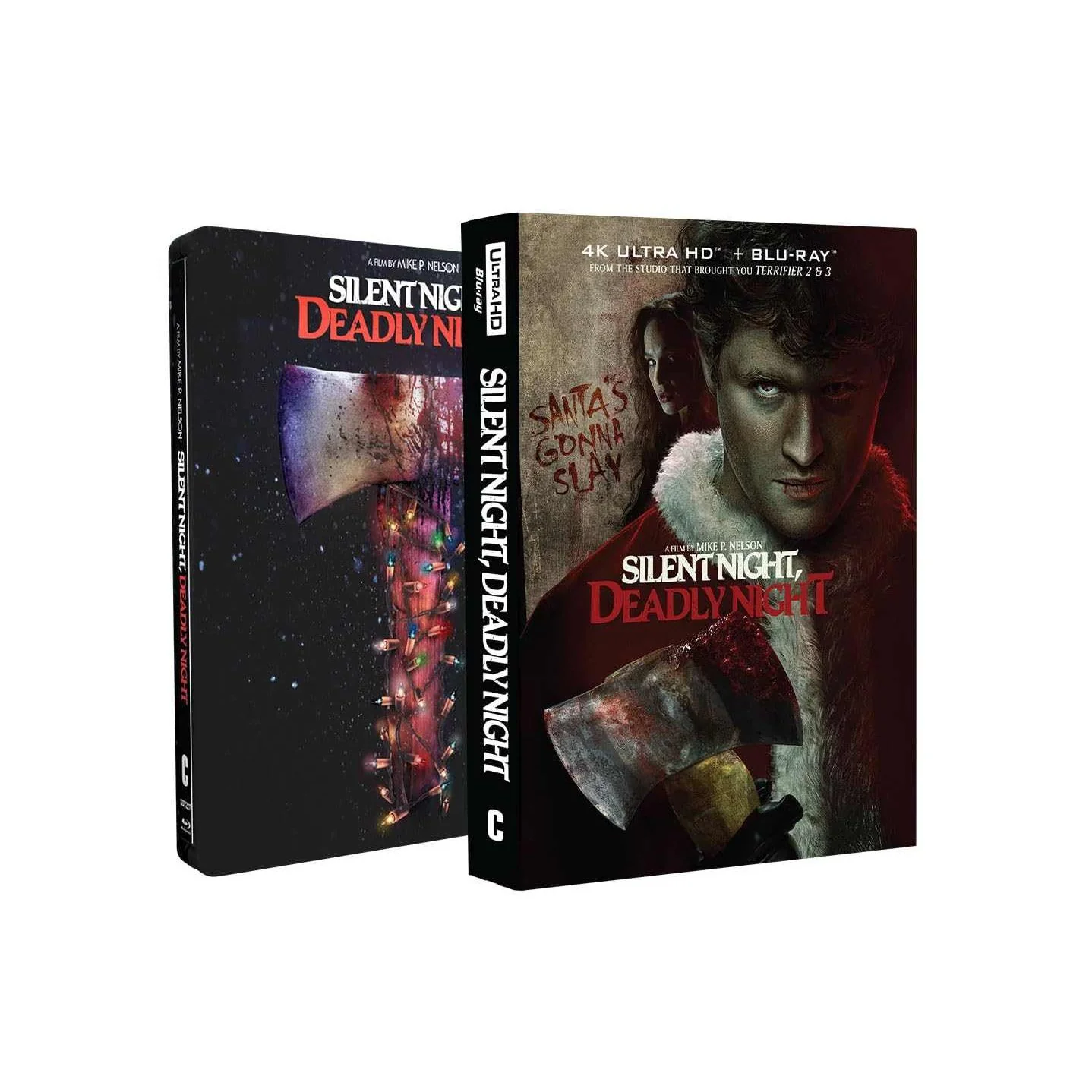 Silent Night, Deadly Night 4K UHD + Blu-Ray Collector's Edition Steelbook w/ Slipcover