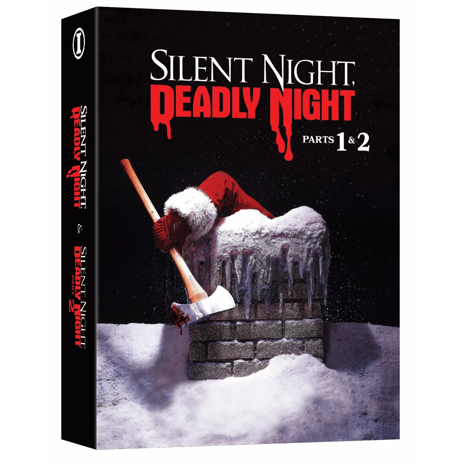 Silent Night, Deadly Night: Parts 1 + 2 (1984 / 1987) – 4K UHD + Blu-ray + VHS Limited Edition (Imprint Films) [REGION FREE/NTSC] - Image 2