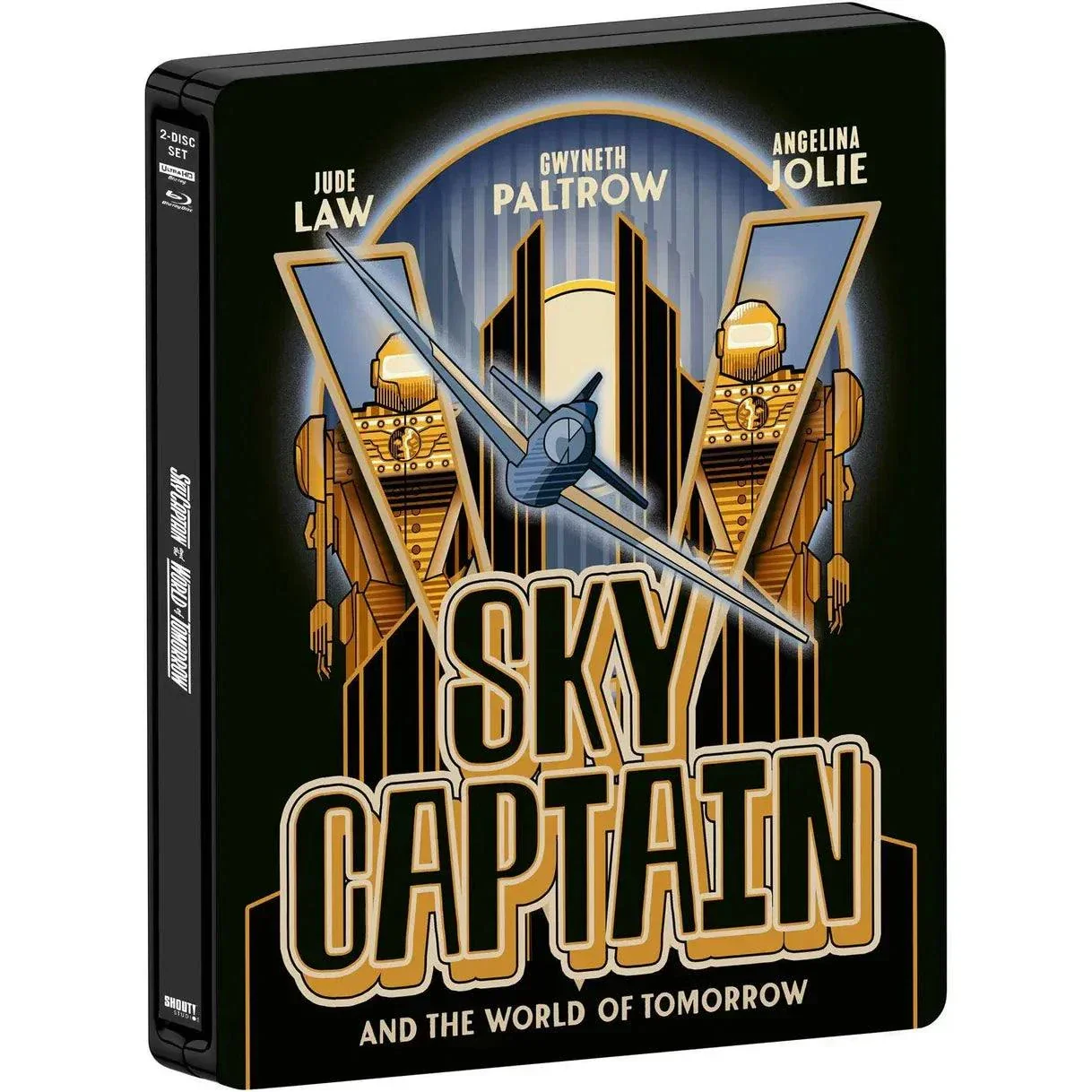 Sky Captain and the World of Tomorrow 4K UHD + Blu-Ray (Limited Edition Steelbook) [Shout! Factory]
