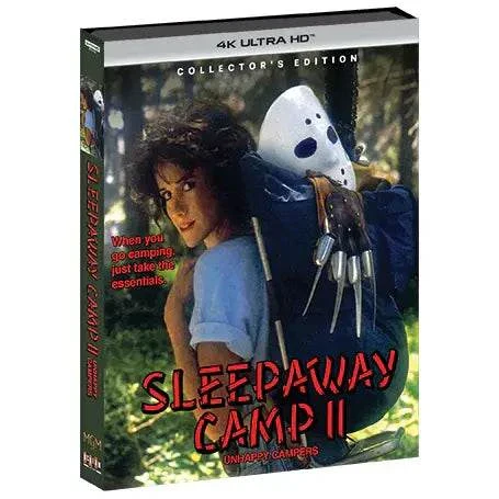 Sleepaway Camp II: Unhappy Campers (Collector's Edition) 4K UHD w/ Limited Edition Slipcover