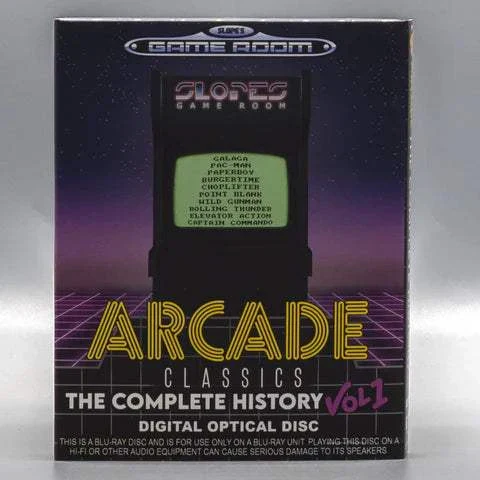 Slopes Game Room: Arcade Classics the Complete History Vol. 1 Blu-Ray w/ Limited Edition Slipcover (ETR Media)