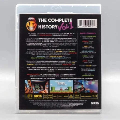 Slopes Game Room: Arcade Classics the Complete History Vol. 1 Blu-Ray w/ Limited Edition Slipcover (ETR Media) - Image 4