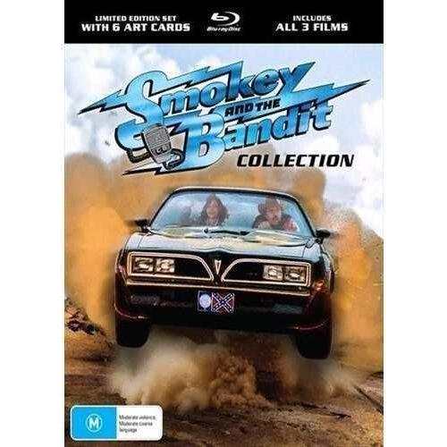 Smokey and the Bandit Collection (1977-1983) Blu-Ray Limited Edition w/ Lenticular Cover and Art Cards - Image 4