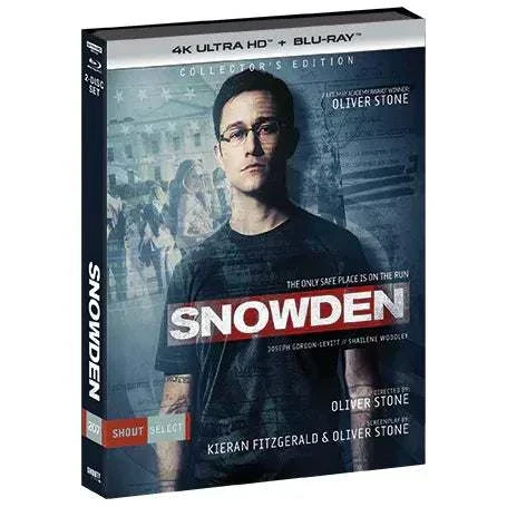 Snowden (Collector's Edition) 4K UHD + Blu-Ray w/ Limited Edition Slipcover (Shout Select)