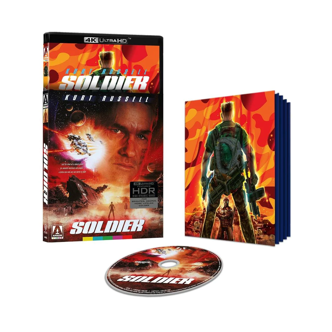 Soldier Limited Edition 4K UHD w/ Slipcover + Booklet (Arrow Video US)